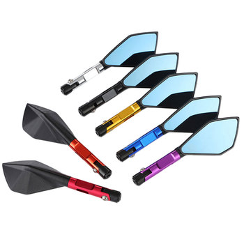 2Pcs Universal Motorcycle Rearview Mirror moto CNC Side Mirrors For YS 150 TMAX 530 TDM 850 FZ6N MT10 C8 NMAX 155 FAZER8
